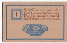 Fine 1911 Letterpress Typographic Illustration Albert Lea Minnesota Postcard -N3 picture