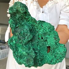 6.7LB A Grade Natural velet Green Malachite cluster Mineral specimen Congo V970 picture