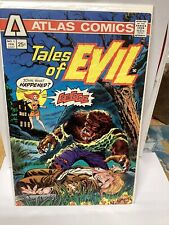 Tales Of Evil #1 Atlas Comics 1975 Werewolf picture