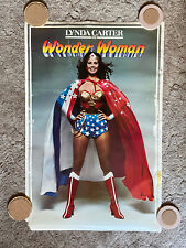 Vintage 1977 DC Comics LYNDA CARTER as WONDER WOMAN 23x35 Poster picture
