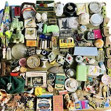 Junk Drawer Lot 100+Vintage Trinket Boxes souvenirs, smalls Postcards &tons more picture