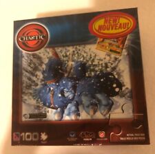 EXTREMELY RARE CHAOTIC PROMO JUMBO MAXXOR FULL ART CARD + BLUGON PUZZLE picture