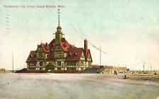 Vintage Postcard 1907 Headhouse City Point Building South Boston Massachusetts picture