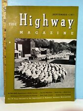 1939 Sept. The Highway Magazine - Highways, Railways & Bridges & Infrastructure picture