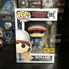 Funko Pop Stranger Things Dustin And Dart 593 2017 Vaulted Hot Topic Exclusive picture