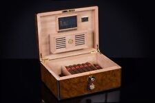 Famous Daniel Marshall Humidor for 100 Cigar in Precious burl Model 30100 picture