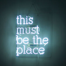 This Must Be The Place Neon Sign Light Beer Bar Pub Wall Hanging Artwork 17