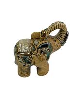 Vintage De Rosa Ceramic Handmade Rinconada Elephant Silver Anniversary # 771 picture