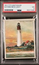 1911 T77 Hassan Lighthouse Series EATONS NECK LIGHT PSA 3 VG picture