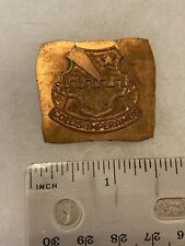 Authentic Army 60th Air Defense Artillery Insignia DUI Crest Stamp picture