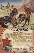 Cowboy/Western 1945 Dramatic True Stories from the Great West: The Lariat,by Ore picture