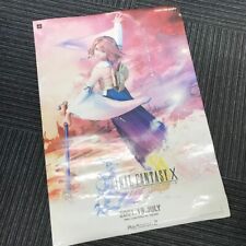 2001 Final Fantasy X FF10 Yuna Promotion Poster RARE picture
