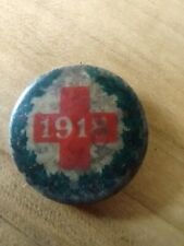 1918 Red Cross Wreath Pin By Ehrman Company of Malden, Massachusetts picture
