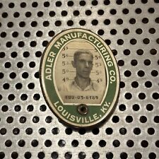 Vintage Alder Manufacturing Co. Photo Employee Badge picture