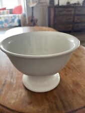 Antique Johnson Bros Royal Ironstone China Ironstone Compote Antique White Bowl picture