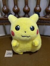 Pikachu Pokemon TOMY Japan Vintage Squeeze Squeaky Sound Early 5” Plush picture
