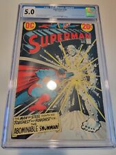 SUPERMAN #266 CGC 5.0 1973 Bronze Age Curt Swan 20 cent cover picture
