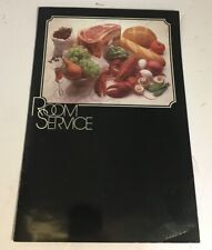 Vintage Restaurant Menu Stouffer's Cincinnati Towers Room Service Menu picture
