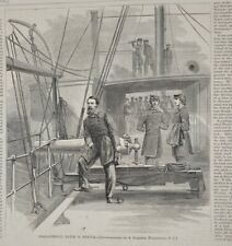 Rear-Admiral David D Porter 1865  vintage print picture