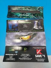 RARE 1998 GODZILLA FIRST SHOWING  LIMITED EDITION FILM CELL  picture