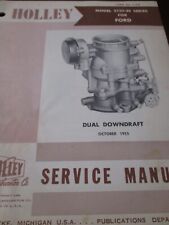 Holley Carburetors Service Manual, for Ford cars, 1955, 1956, 3 items picture