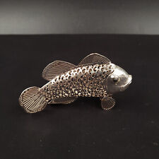 Vintage Christofle France Fish Silver Lumiere D'Argent Figurine picture