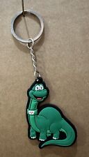 Sinclair Dino Key Chain Brontosaurus Advertising Kids Sign Gas Oil picture