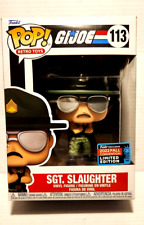 Funko POP G.I. Joe Sgt. Slaughter #113 Action Figure NYCC 2022 Fall Convention picture