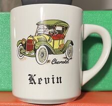 Vintage Chevrolet Antique Classic Car Mug Personalized  “Kevin” Coffee Cup/mug picture