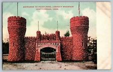 Chatanooga, Tennessee - Entrance to Point Park - Vintage Postcard - Posted picture