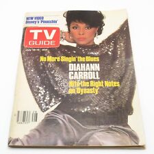 TV Guide July 1985 DIAHANN CARROLL / LIVE AID Canadian A2 picture