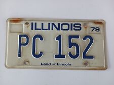 1979 Illinois IL License Plate PC 152 picture