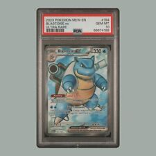 Pokémon Blastoise EX 184/165 UR PSA 10 (104) picture