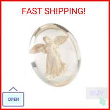 8706 Healing Angel Worry Stone, 1-1/2-Inch, White picture