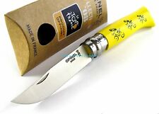 Opinel RARE No 8 TOUR DE FRANCE Limited Edition Yellow Hdl Sandvik Knife France picture