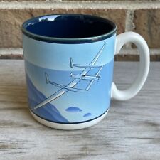 Vintage 1988 SMITHSONIAN INSTITUTION MUG Famous Nonstop Flight VOYAGER Airplane picture