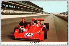 Vintage Indy 500 Postcard c1977 