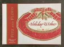 Fitz and Floyd  New In Box Holiday Wishes Sentiment Tray picture
