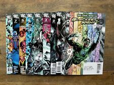 💥 Blackest Night # 0 1 2 3 4 5 6 7 8 • 2009 Full Complete Series Set LOT 0-8 💥 picture