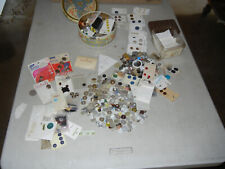 Hundreds and hundreds of buttons - loose and carded. picture