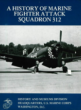 WW II USMC Marine VMF 312 Fighter Squadron History Campaign Book picture