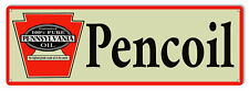 Pencoil Pennsylvania Oil Metal Sign 6x18 picture