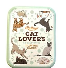 NEW SEALED CARDS Ridley's | Cat Lovers Illustrated Playing Cards Cute Kitschy picture