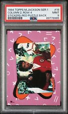 1984 Topps Michael Jackson Stickers Bubbles Monkey #19 PSA 9 Mint POP 4 Rare Red picture