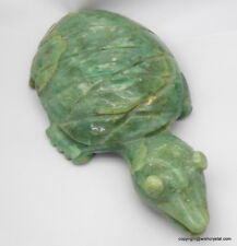 Green Aventurine Figurine Tortoise Beautifully Handcrafted Natural Stone Big picture