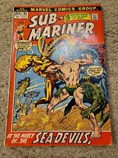 Sub-Mariner 54 Marvel Comics lot Namor 1972 picture