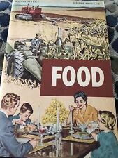 FOOD 1962 Science Program Book Agriculture Noel Gerson picture