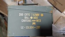 US Military  30 cal ammo can picture