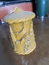 vintage german carved candle picture
