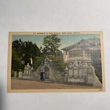 Cairo GA Georgia Entrance To Pope Museum, Antique, Vintage Postcard picture
